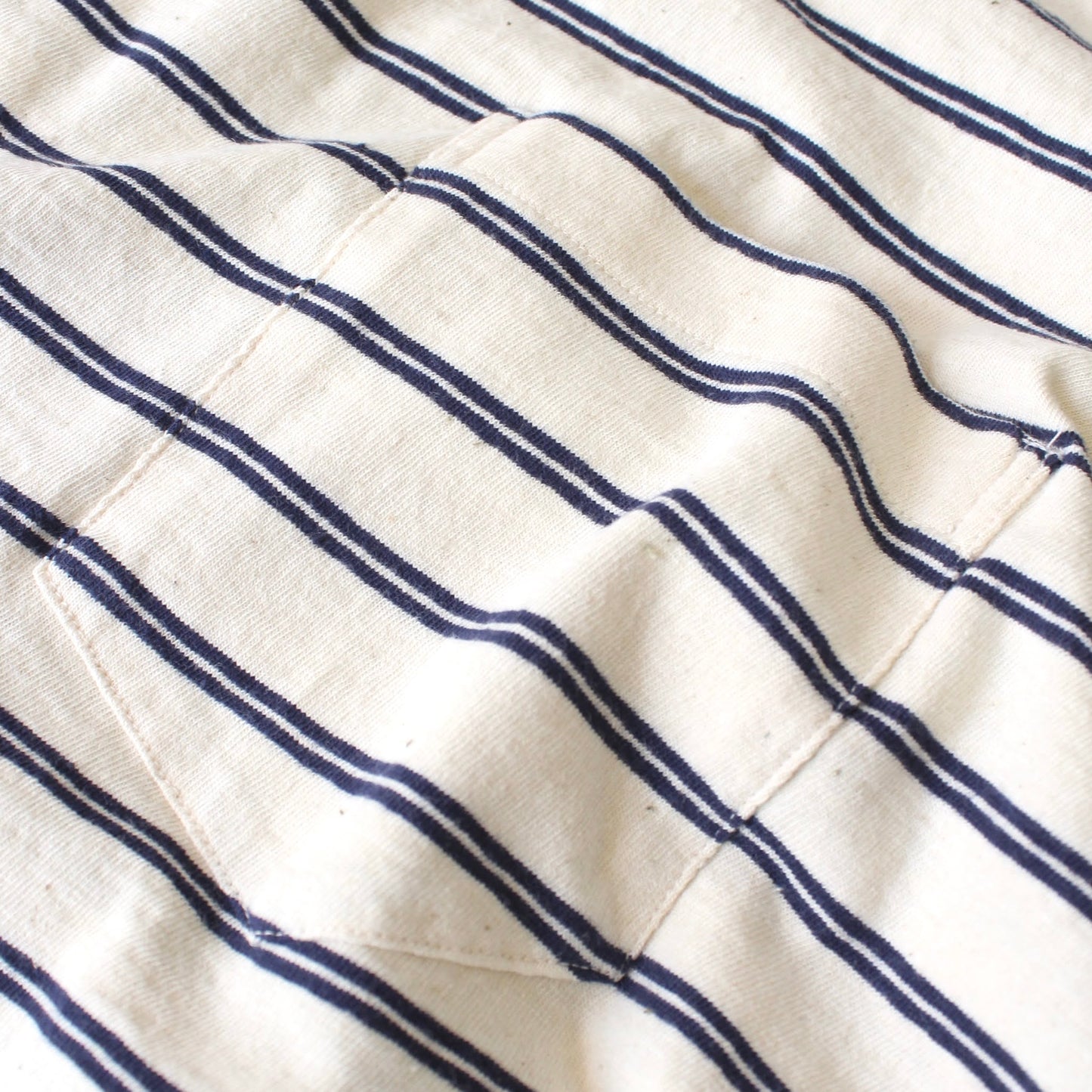 FELCO -
S/S BOYISH STRIPE RINGER POCKET TEE