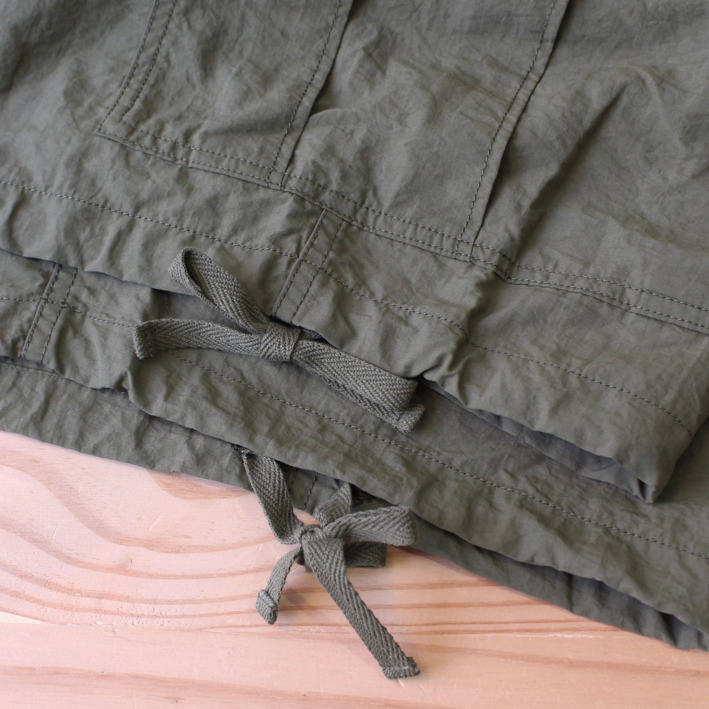 ARMY TWILL -
NYLON OX CARGO SHORTS