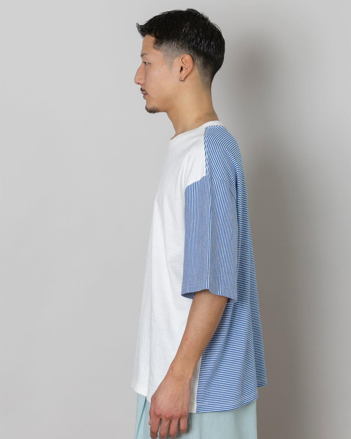 RIDING HIGH TOKYO - PANEL BORDER S/S TEE