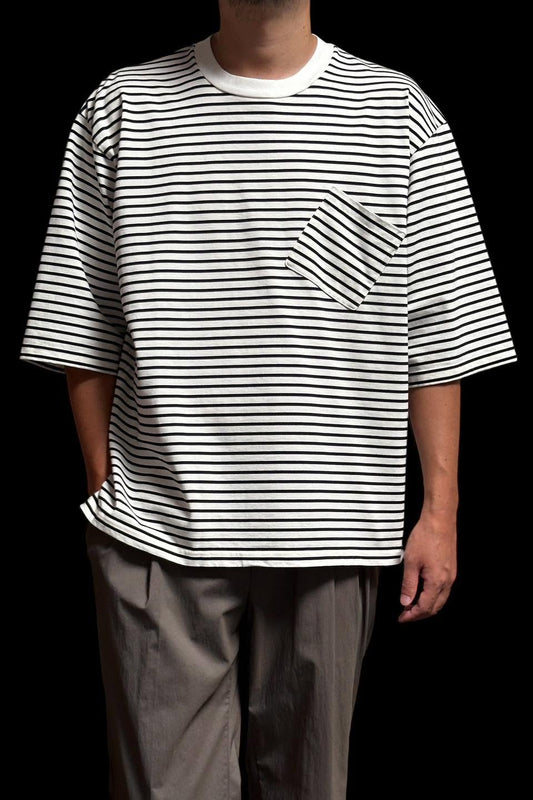 FLISTFIA - HALF SLEEVE SIDE SLIT POCKET TEE