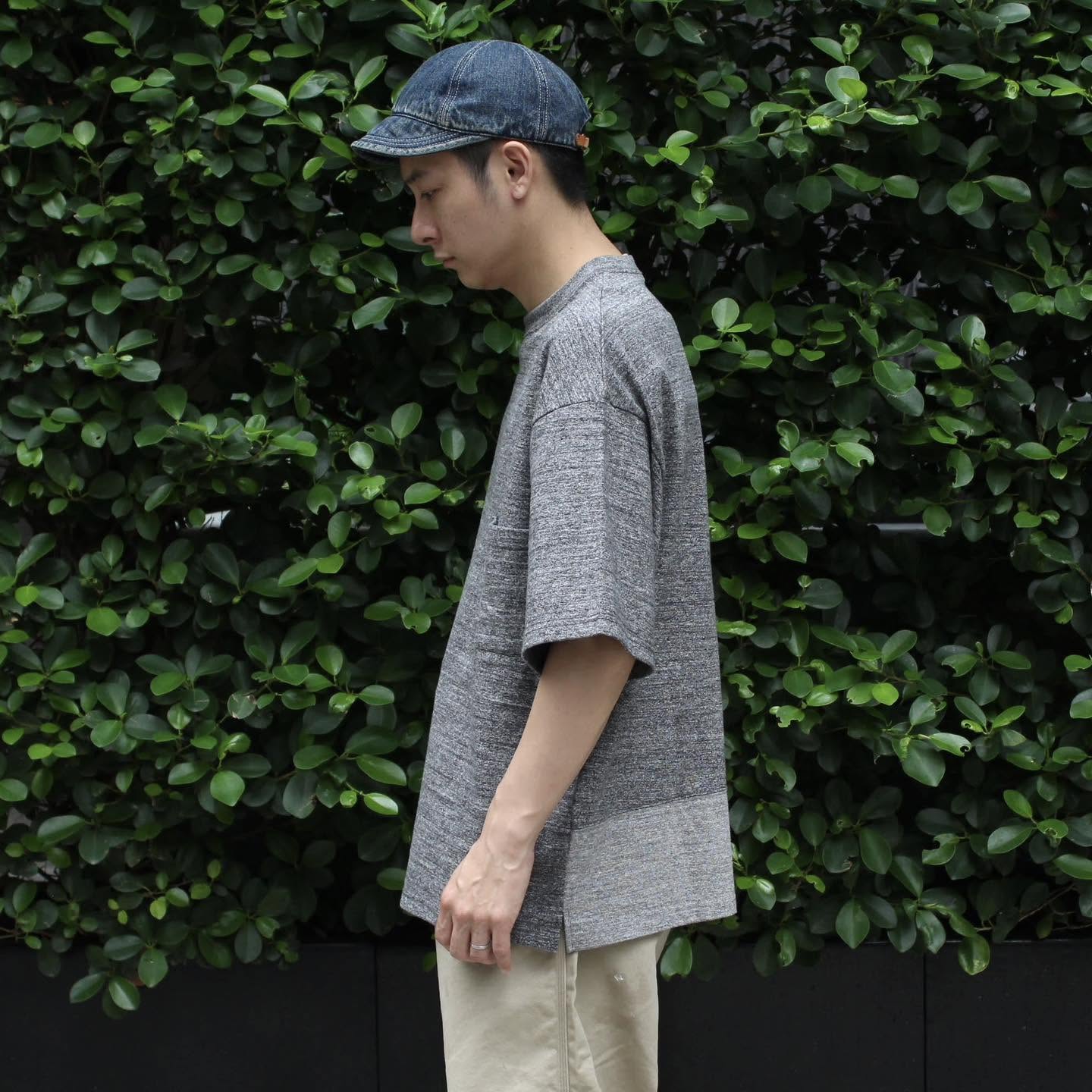 RIDING HIGH TOKYO - DOUBLE NECK RIB S/S TEE