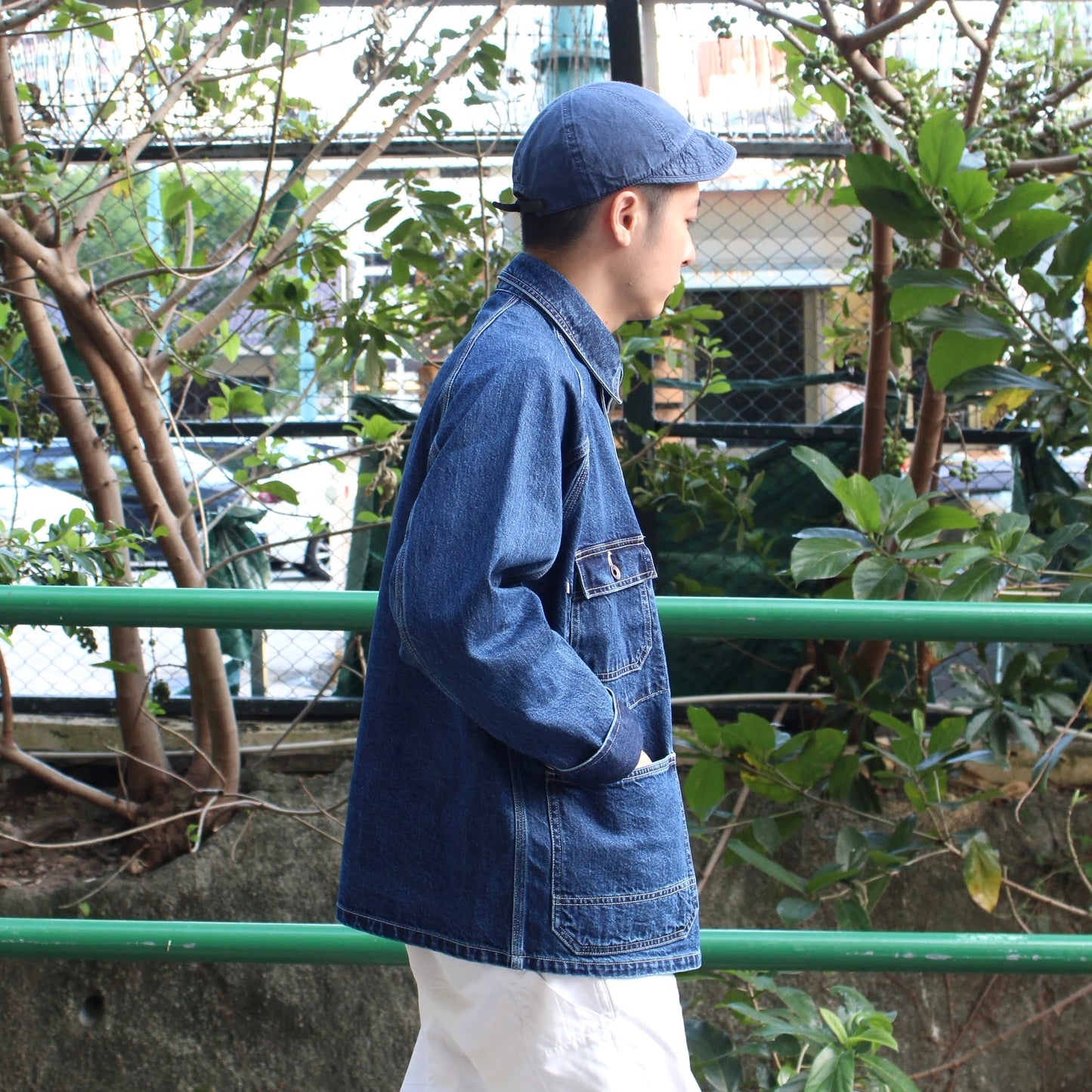 ORDINARY FITS -
DENIM COVERALL
(USED WASH)