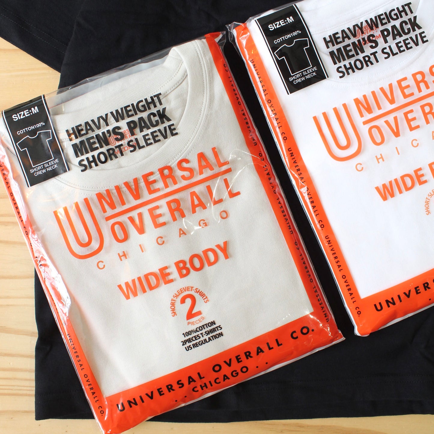 UNIVERSAL OVERALL 日版 - 
HEAVYWEIGHT PACK(2 PCS) TEE