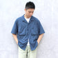 WILD THINGS JAPAN -
OPEN COLLAR POCKET CAMP S/S SHIRT