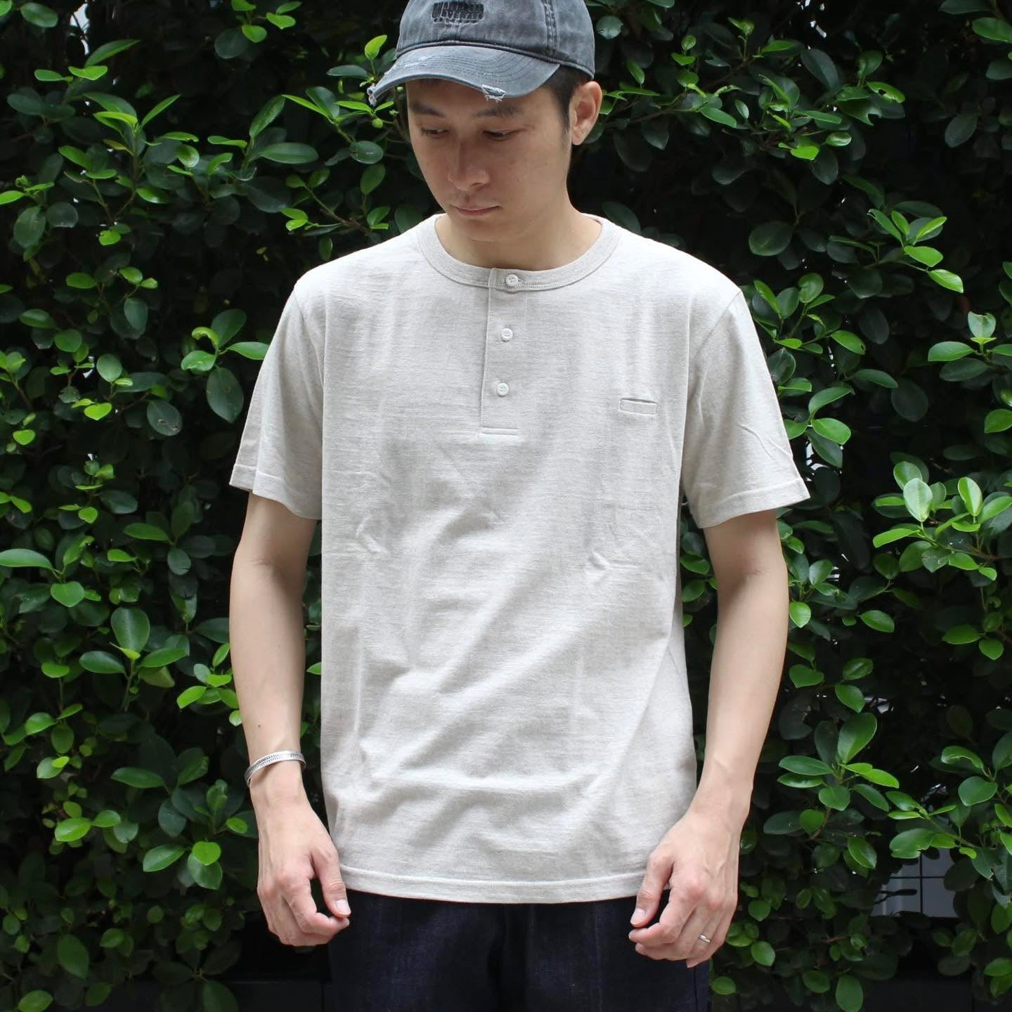 RIDING HIGH - LOOPWHEEL S/S HENLEY TEE