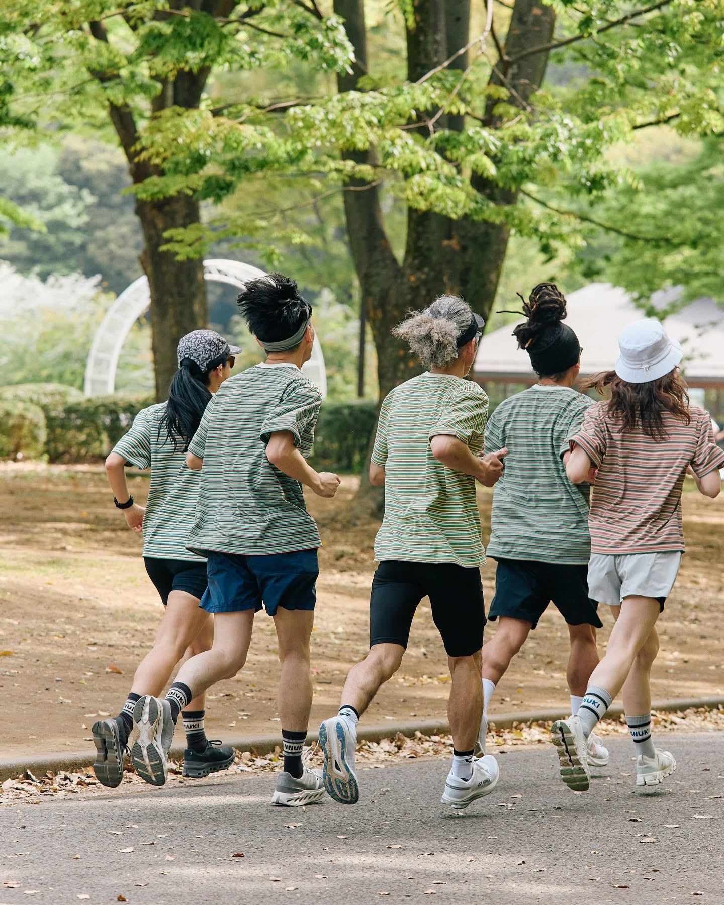 BRING -
DRYCOTTONY MULTI STRIPES TEE
