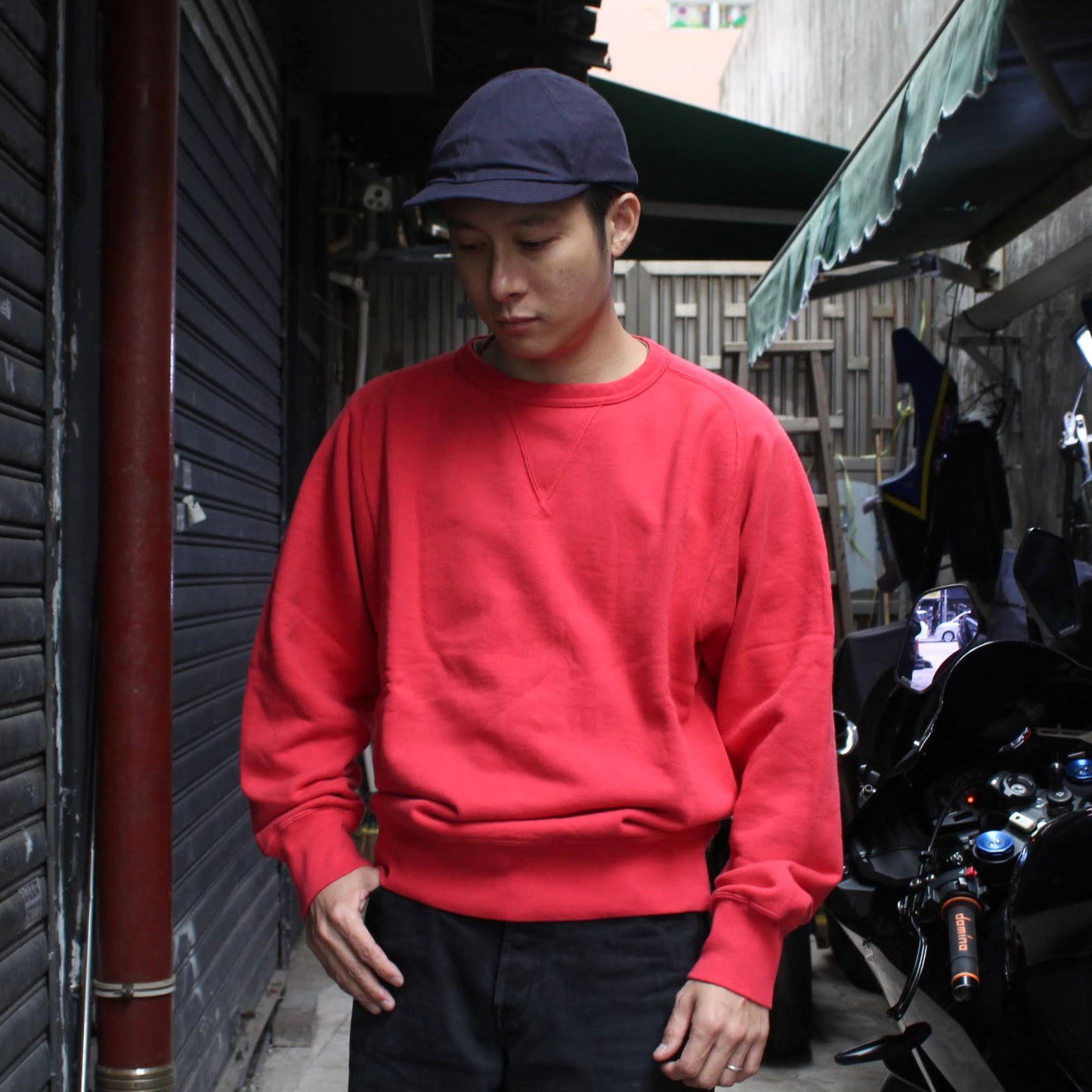 RIDING HIGH TOKYO -
AZUMA TUBE FRENCH TERRY SWEATSHIRT