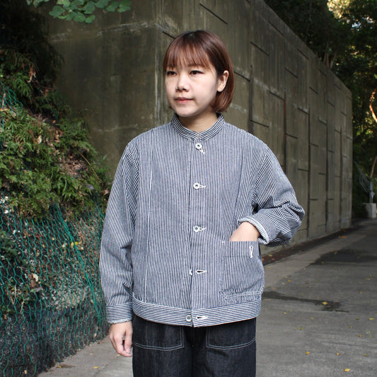 D.M.G - 
ALMOND HICKORY JACKET