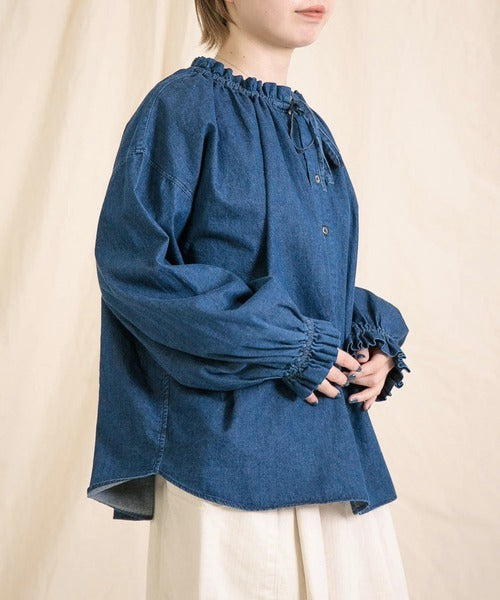 Brocante -
5OZ DENIM VOLANT SHIRT