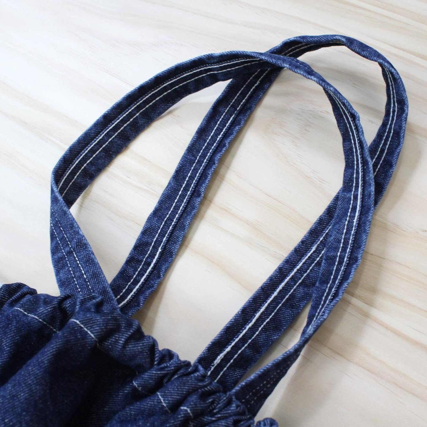 NAPRON - DENIM BAG (REPRODUCTION USED DENIM)