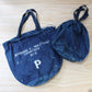 NAPRON - DENIM BAG (REPRODUCTION USED DENIM)