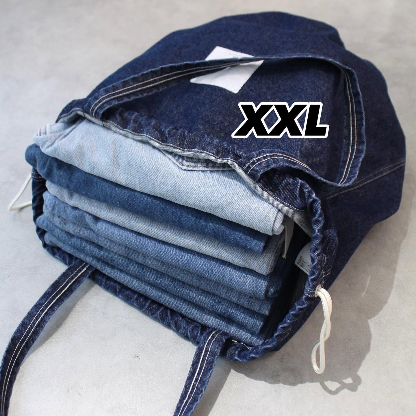 NAPRON - DENIM BAG (REPRODUCTION USED DENIM)
