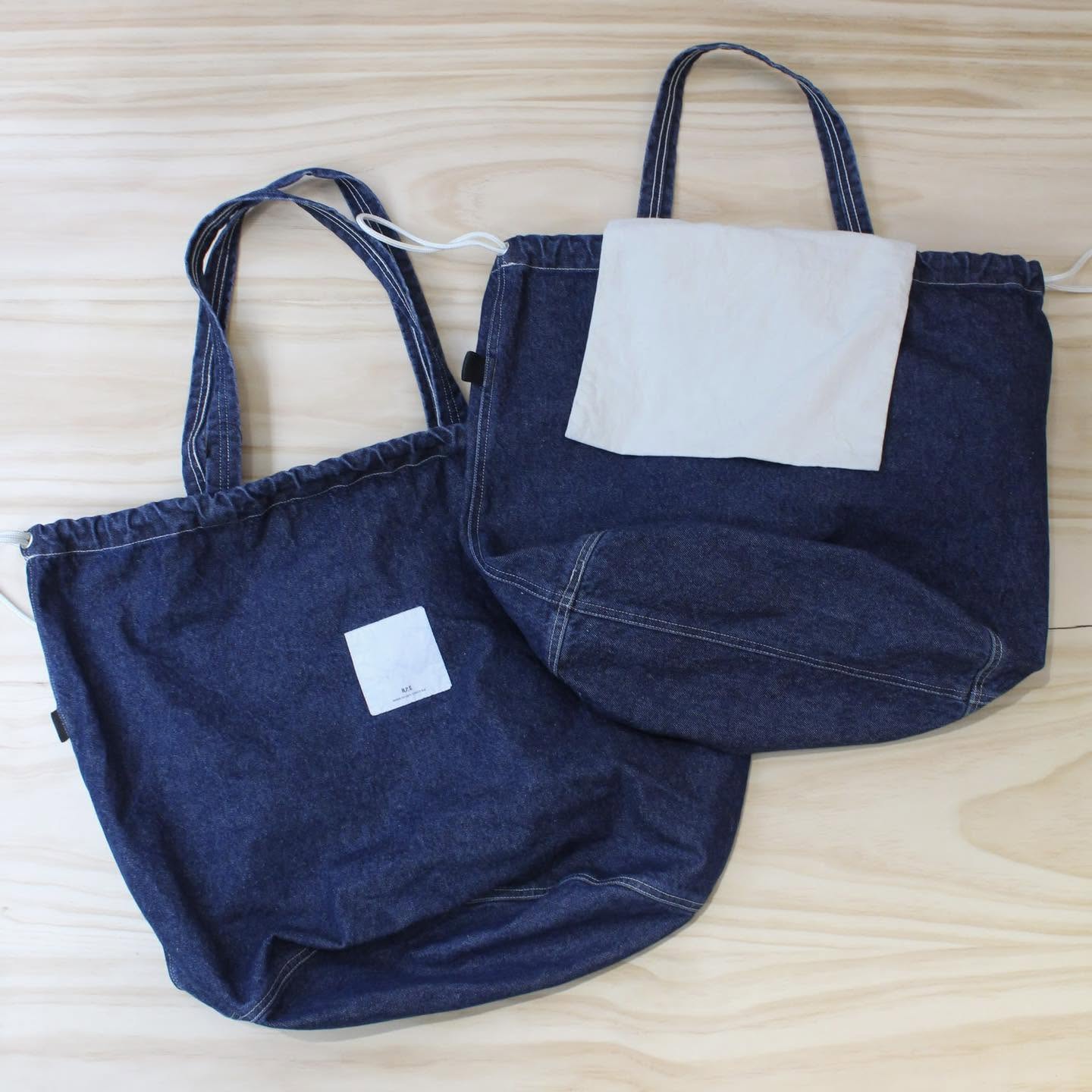 NAPRON - DENIM BAG (REPRODUCTION USED DENIM)