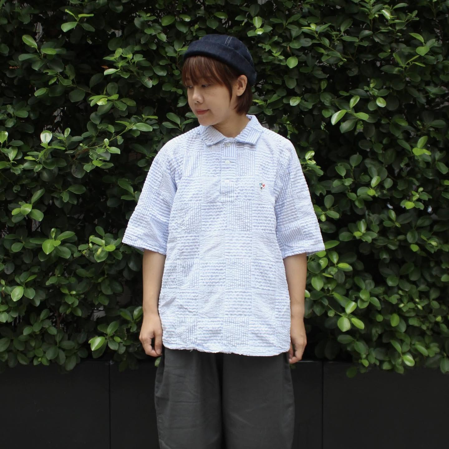 Arvor Maree - SHEER SUCKERS PULLOVER POLO SHIRT