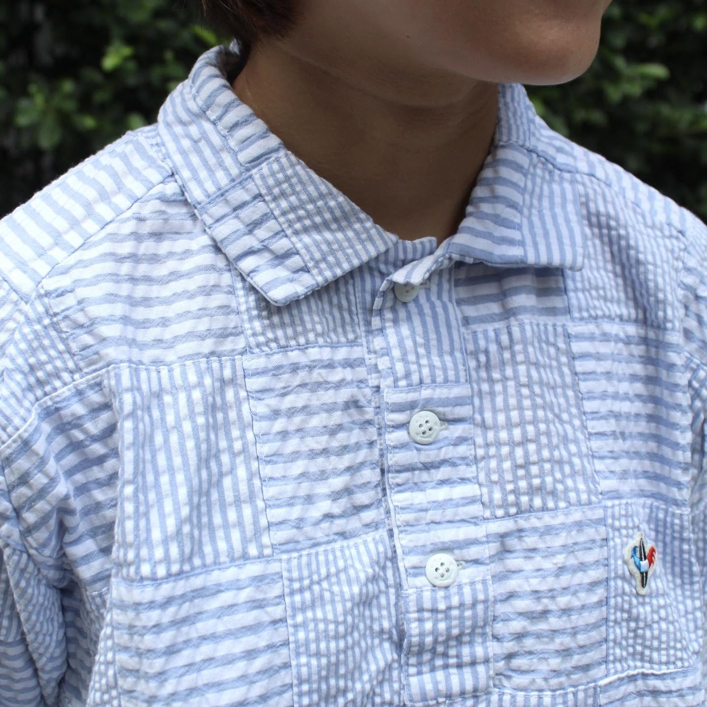 Arvor Maree - SHEER SUCKERS PULLOVER POLO SHIRT