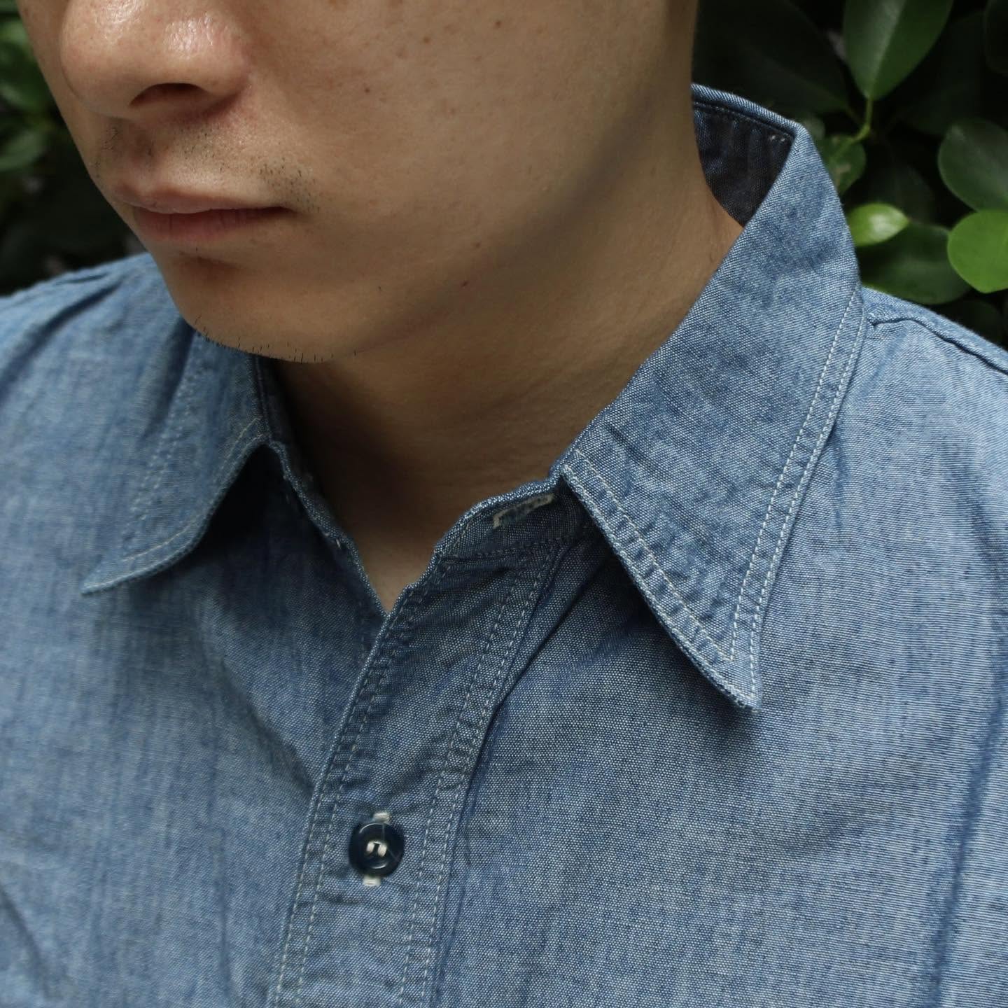 Or Slow - CHAMBRAY WORK SHIRT