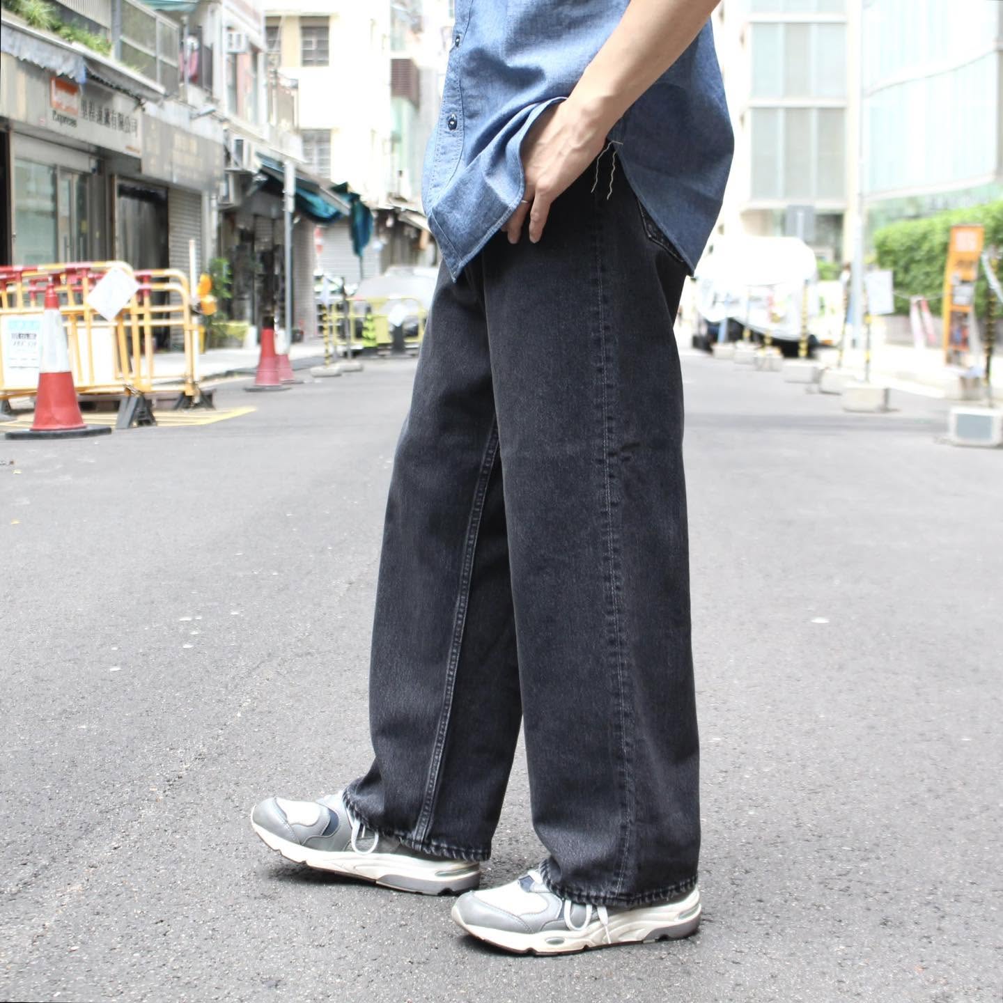 OrSlow -SUPER DAD’S DENIM(STONE BLACK)