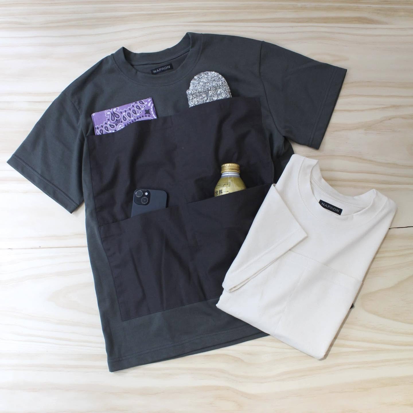 NAPRON - BIG POCKET TEE