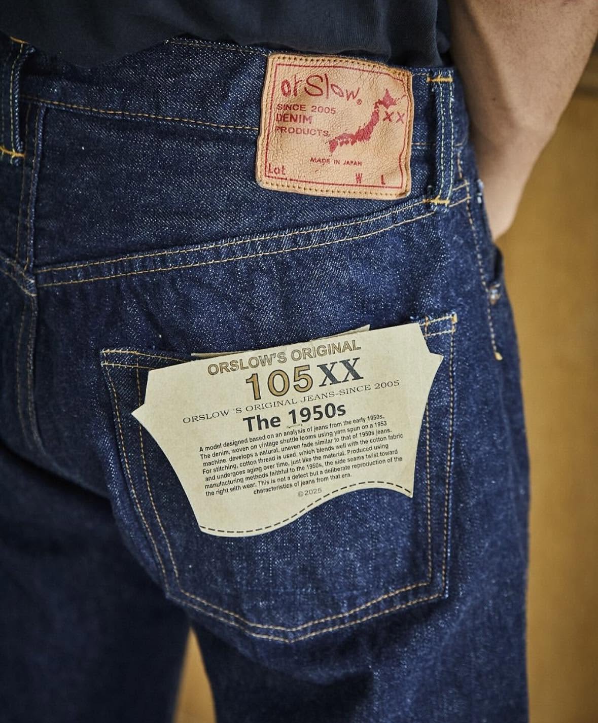 Or Slow - 105XX 13OZ SELVEDGE DENIM (ONE WASH)