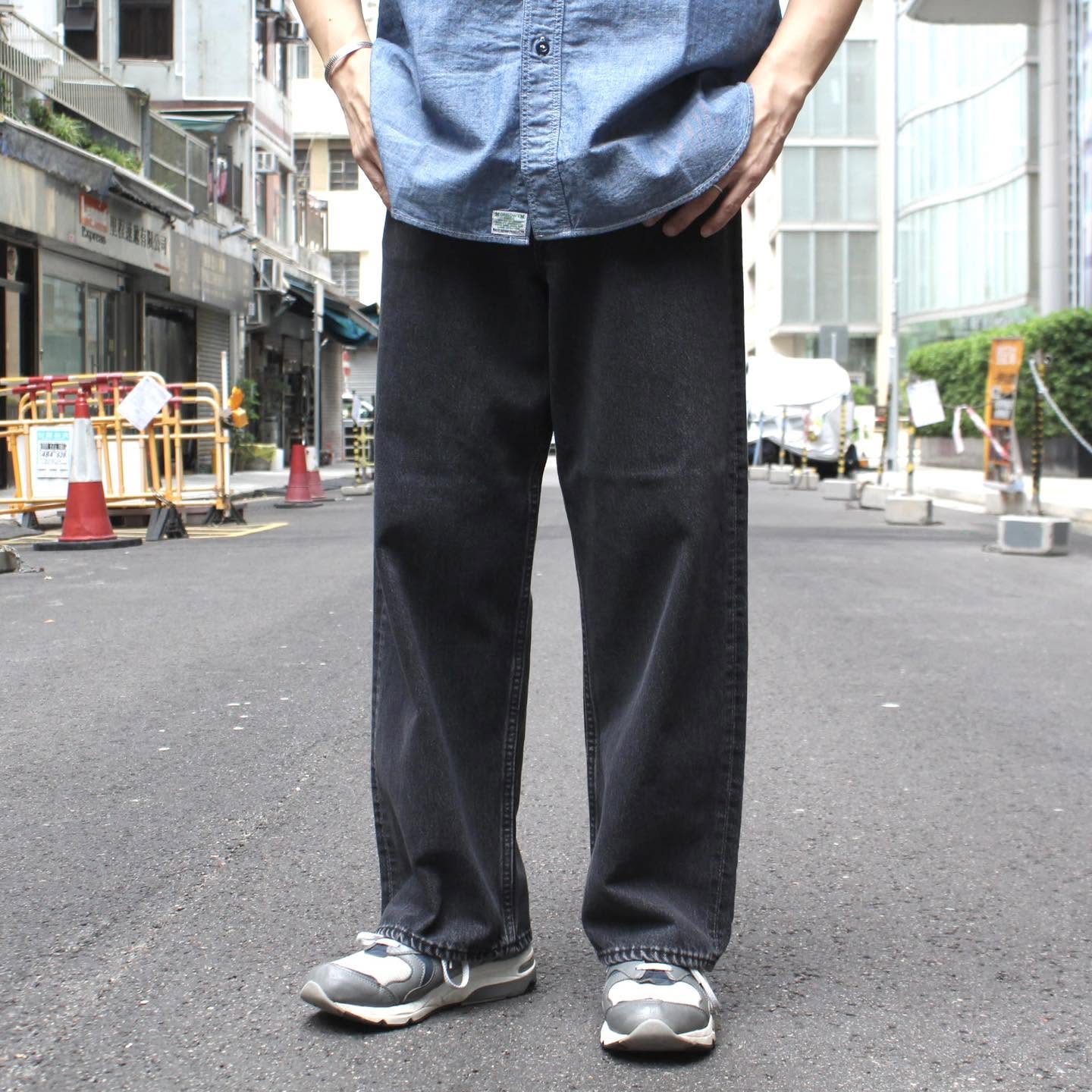 OrSlow -SUPER DAD’S DENIM(STONE BLACK)
