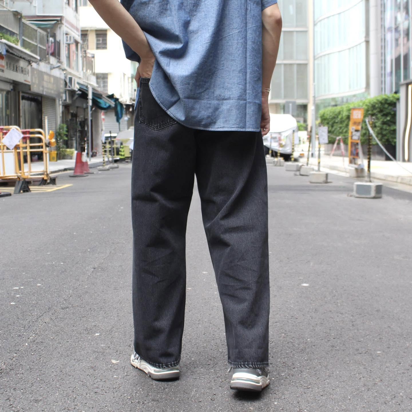OrSlow -SUPER DAD’S DENIM(STONE BLACK)