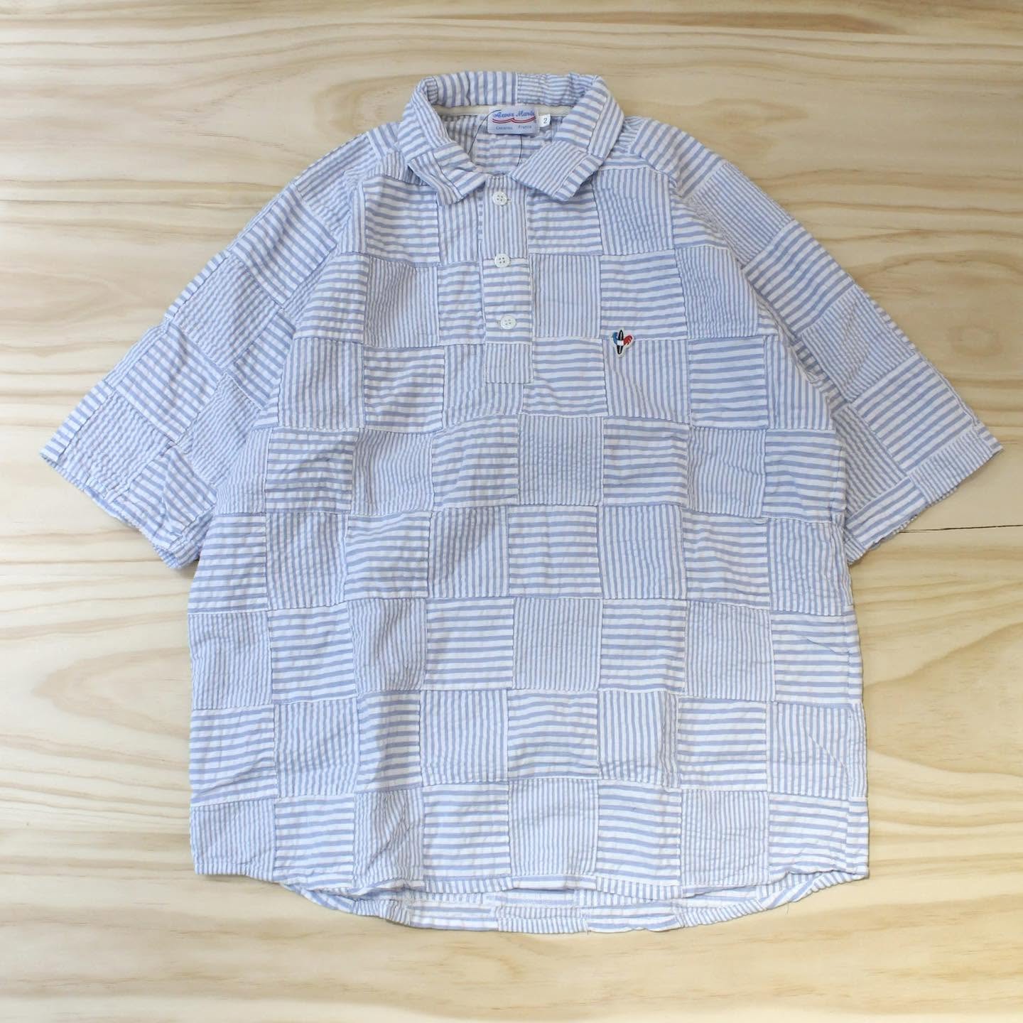 Arvor Maree - SHEER SUCKERS PULLOVER POLO SHIRT