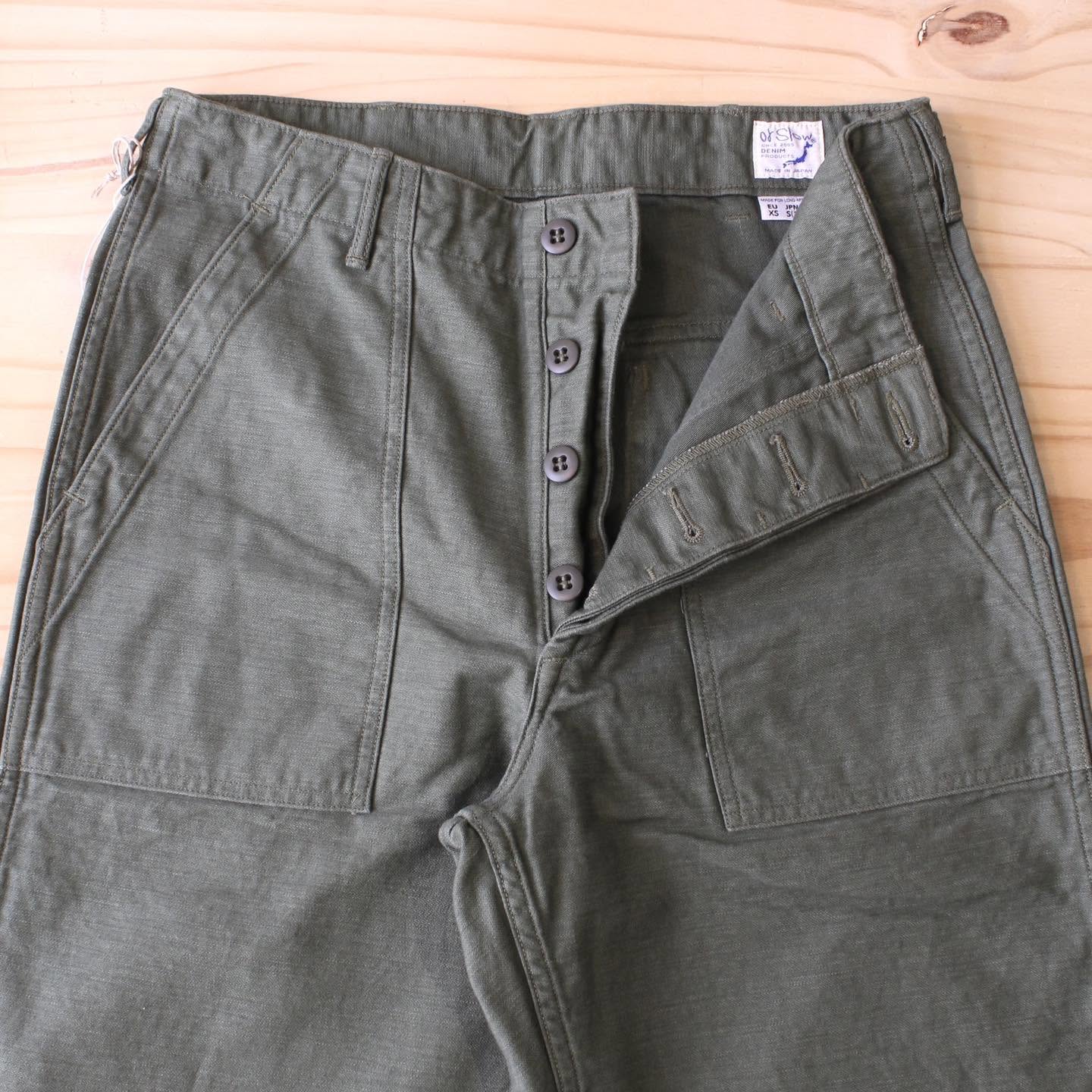 Or Slow - STANDARD ITEM US ARMY FATIGUE PANTS (OLIVE)