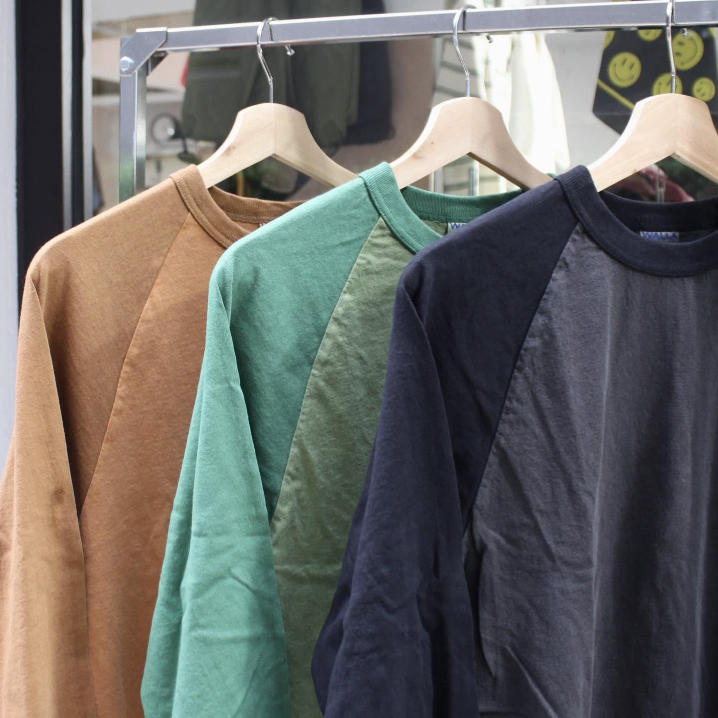 Walla Walla Sport - (PIGMENT DYE) - 3/4 SLEEVE BASEBALL TEE