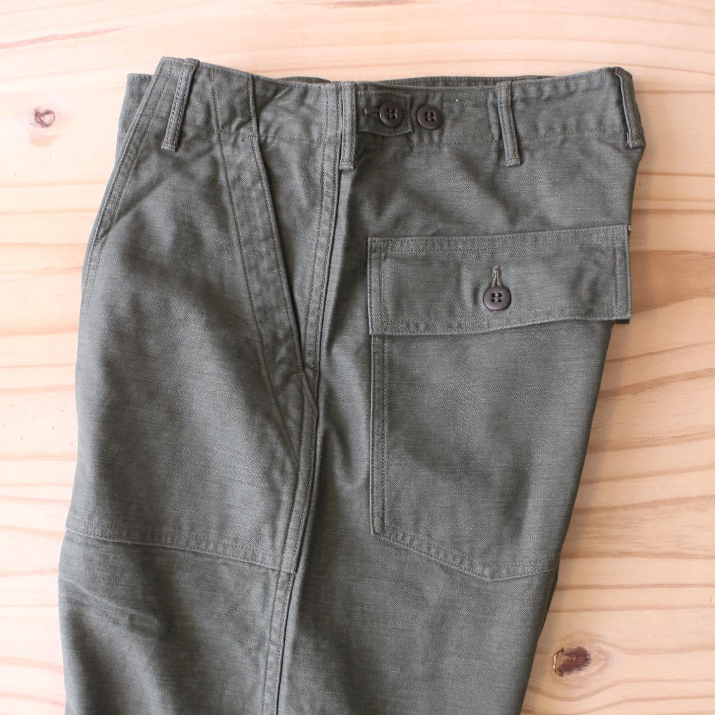 Or Slow - STANDARD ITEM US ARMY FATIGUE PANTS (OLIVE)