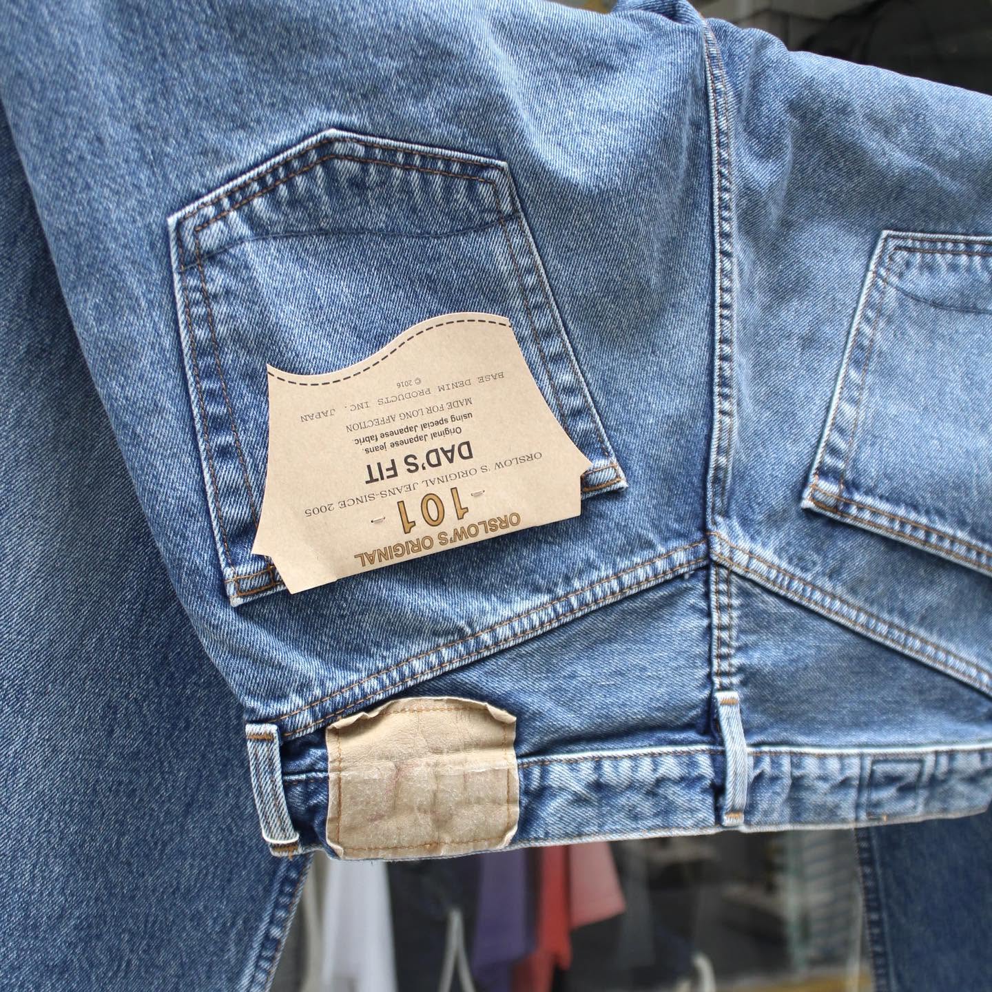 OrSlow - 101 DAD'S FIT DENIM PANTS