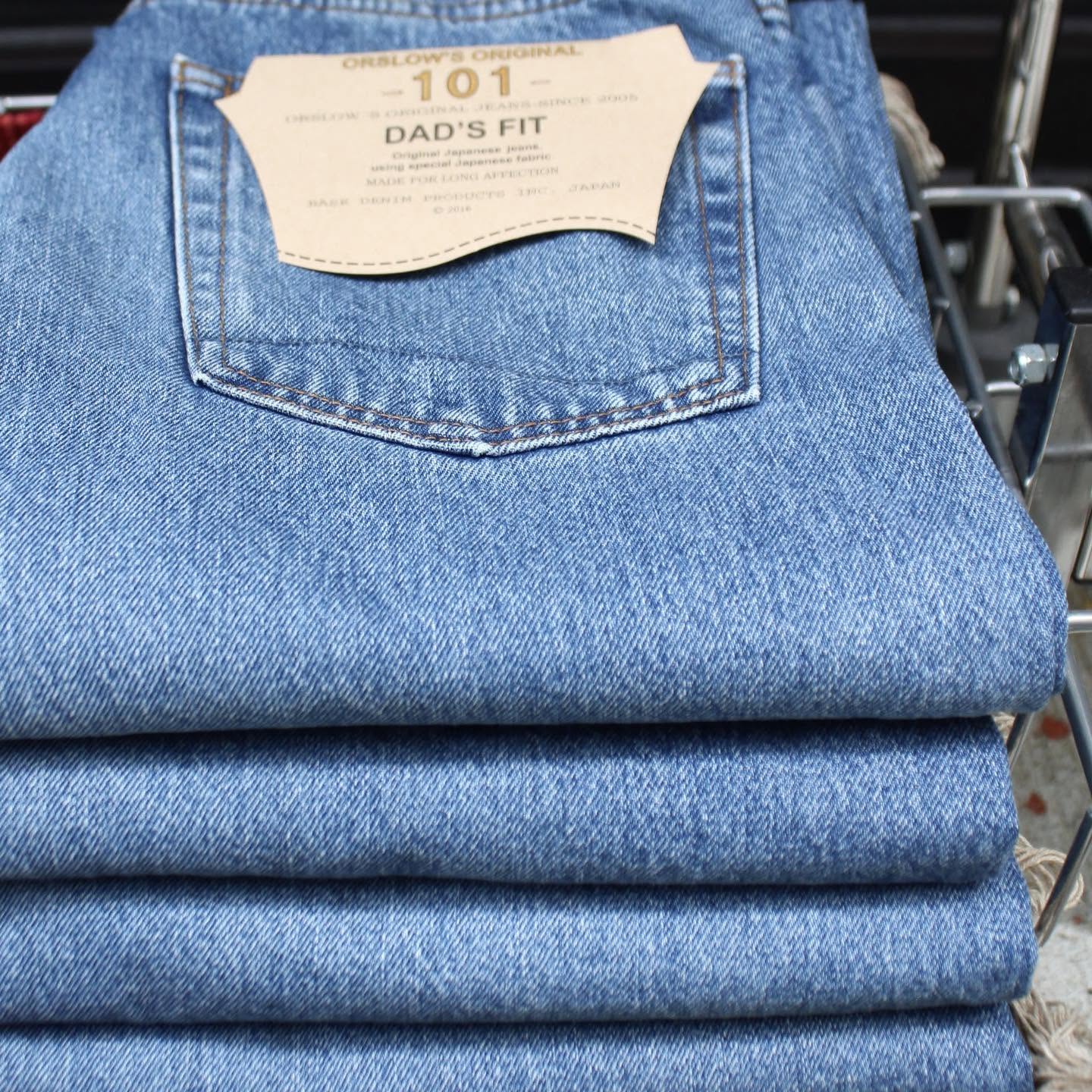 OrSlow - 101 DAD'S FIT DENIM PANTS