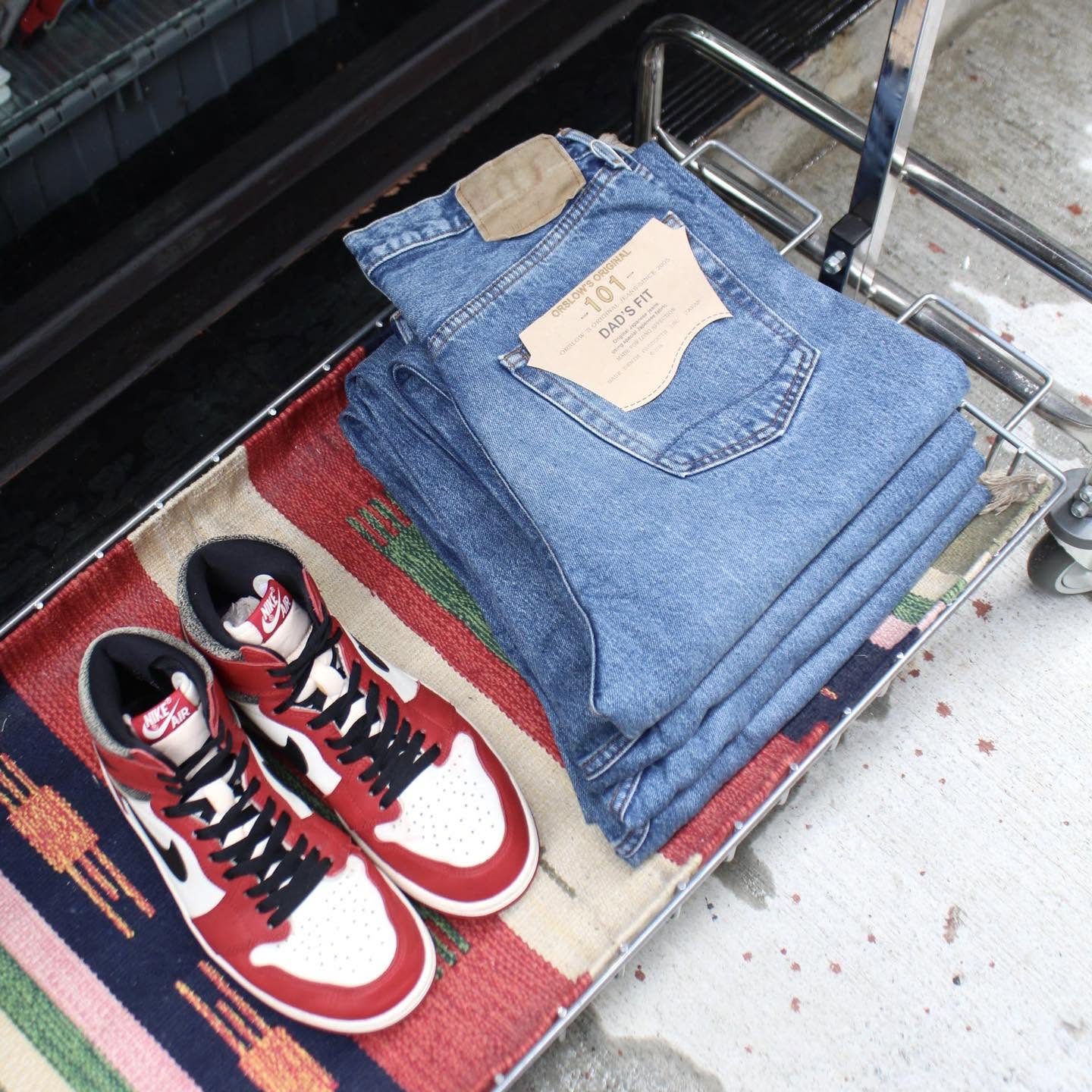 OrSlow - 101 DAD'S FIT DENIM PANTS