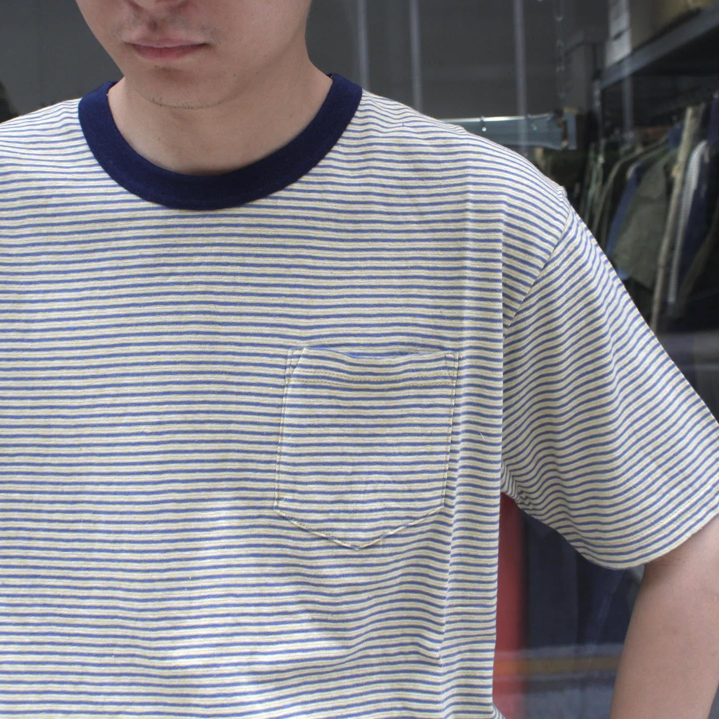 FELCO -  VINTAGE STRIPE POCKET TEE