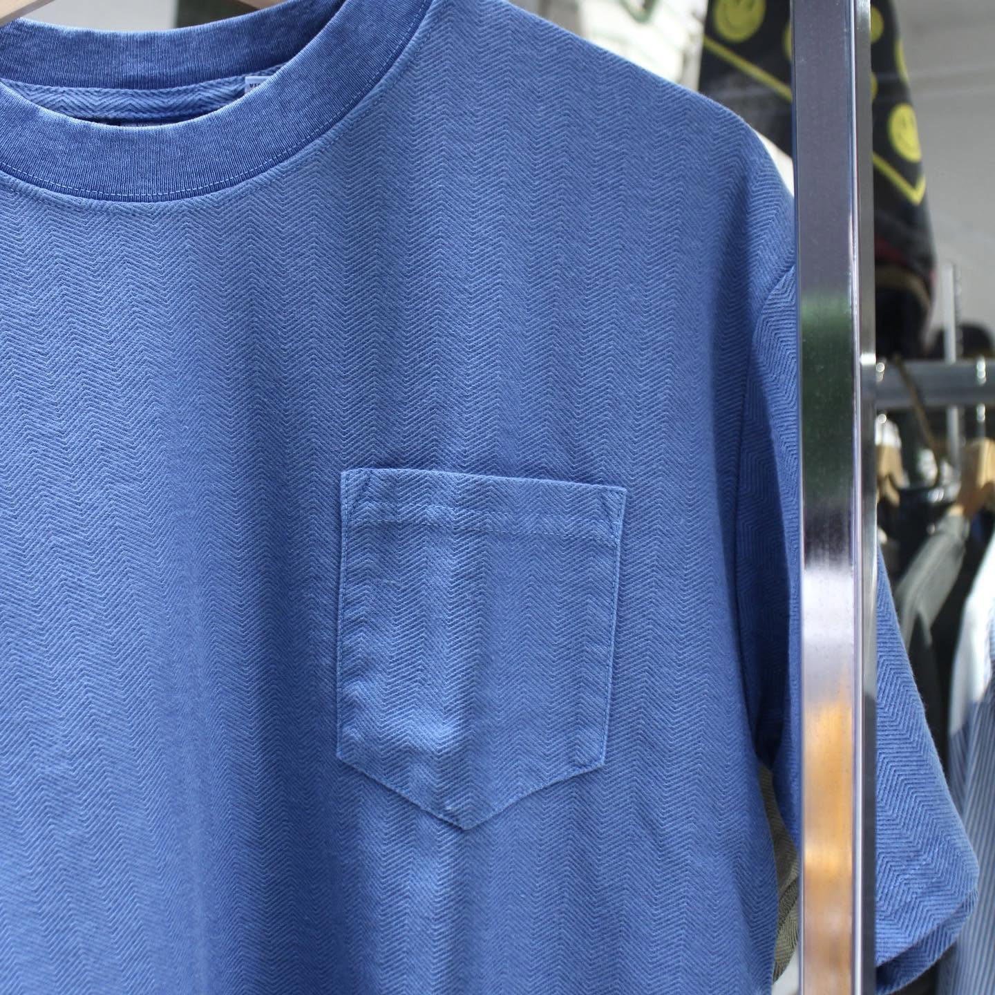 WALLA WALLA SPORT -
U.S. MADE HERRINBONE POCKET TEE
