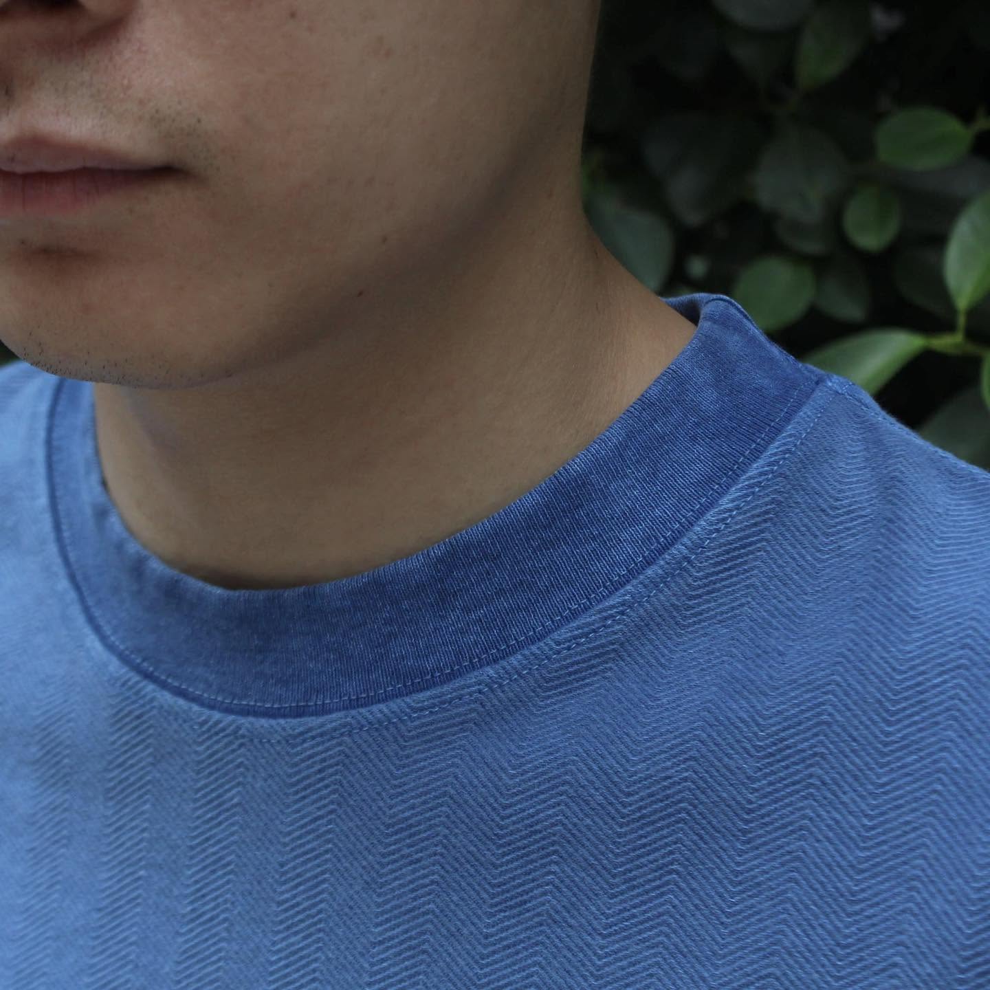WALLA WALLA SPORT -
U.S. MADE HERRINBONE POCKET TEE