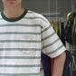 FELCO - AMERICAN VINTAGE STRIPE POCKET TEE (Orange)