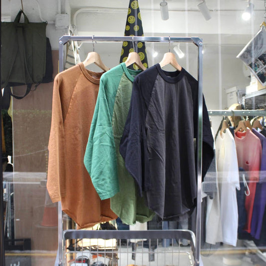 Walla Walla Sport - (PIGMENT DYE) - 3/4 SLEEVE BASEBALL TEE