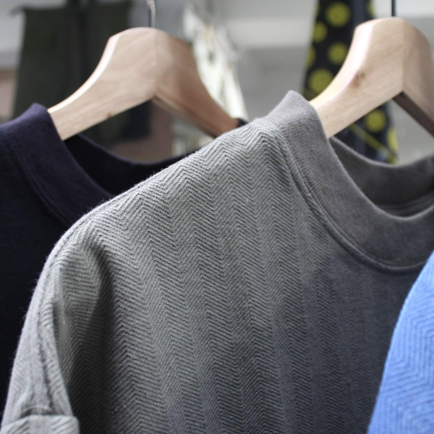 WALLA WALLA SPORT -
U.S. MADE HERRINBONE POCKET TEE