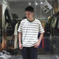FELCO - AMERICAN VINTAGE STRIPE POCKET TEE (Orange)
