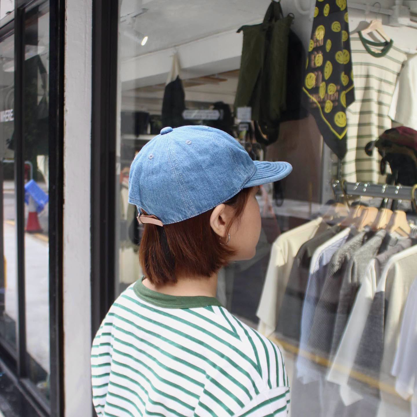 HIGHER -SELVEDGE DENIM FADED CAP