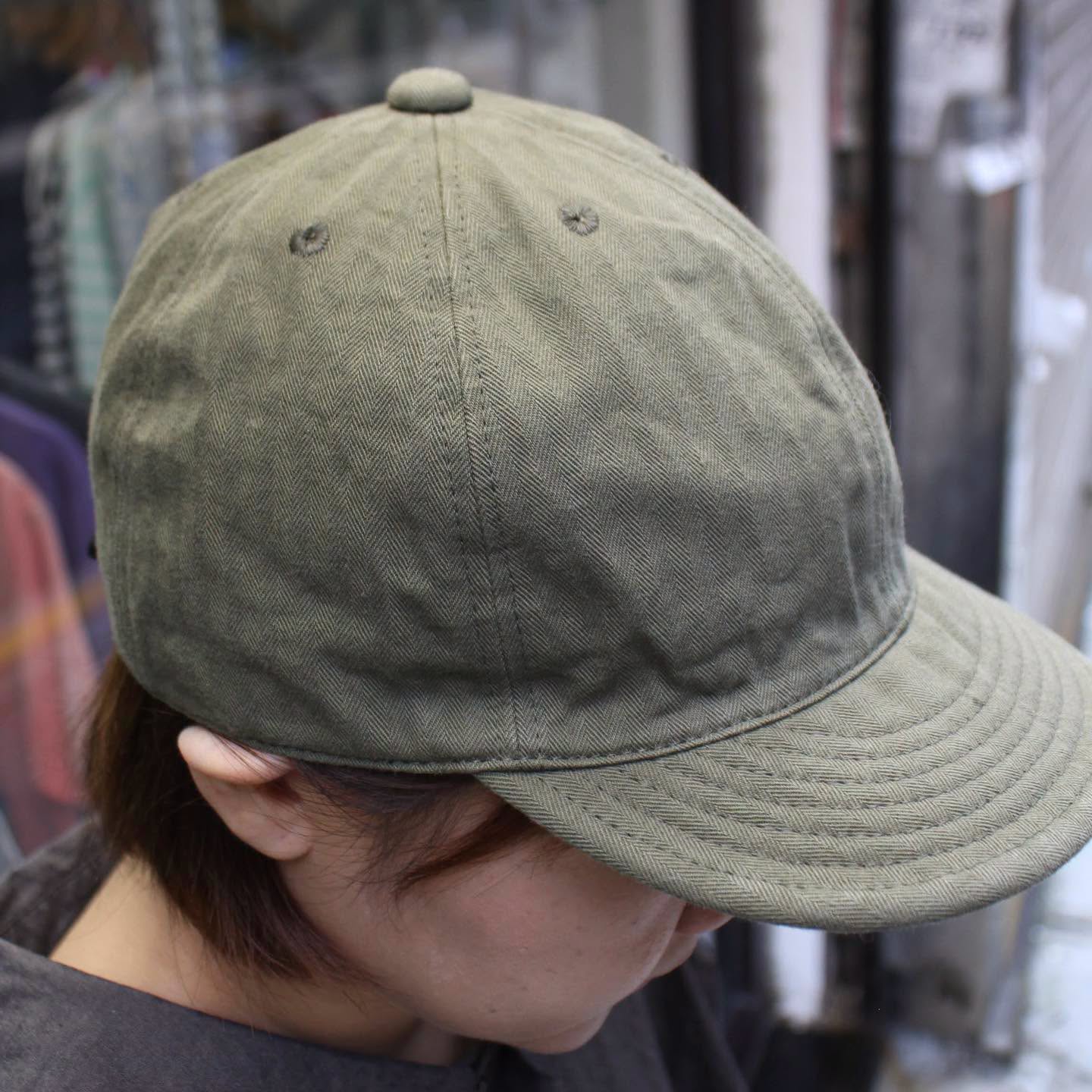 HIGHER -
VINTAGE HERRINGBONE(人字紋) CAP