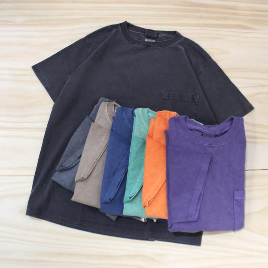 GOODWEAR (日版) - 
7.2OZ S/S POCKET TEE
(PIGMENT DYE)