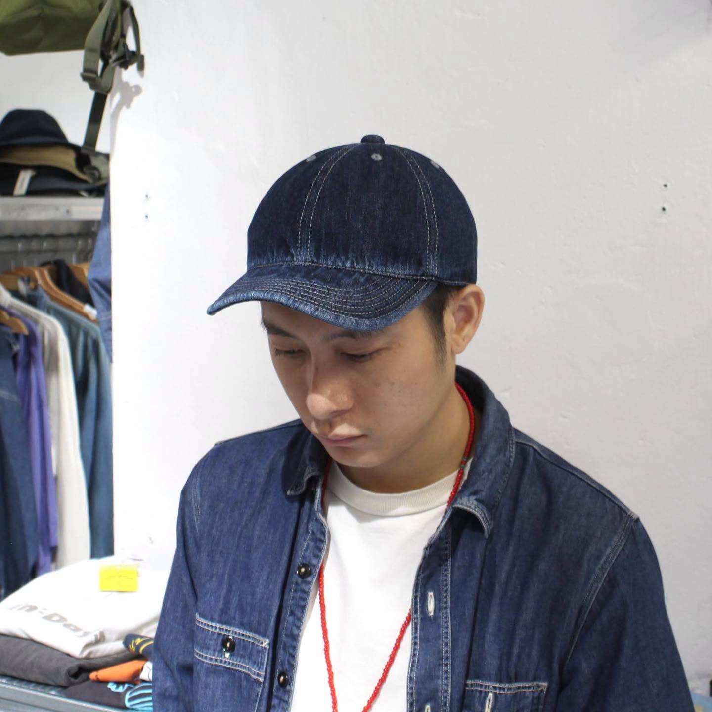 HIGHER -SELVEDGE DENIM FADED CAP