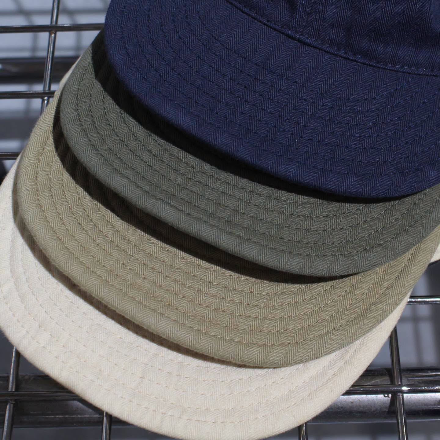 HIGHER -
VINTAGE HERRINGBONE(人字紋) CAP
