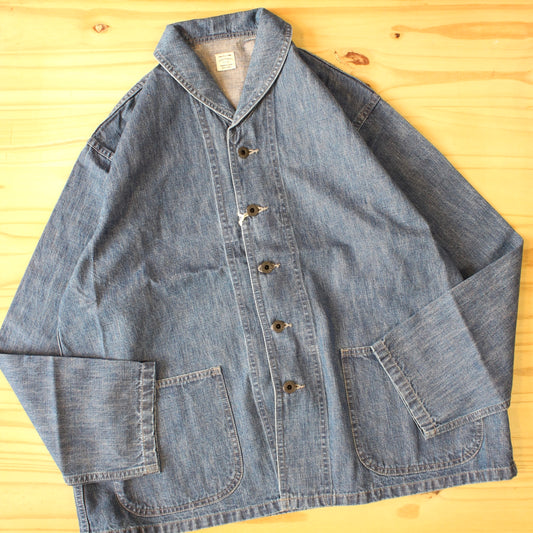 ORDINARY FITS -
10OZ DENIM USN COVERALL
(USED WASH)