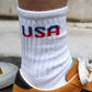 THE RAILROAD SOCKS - PATRIOTIC USA CREW SOCKS