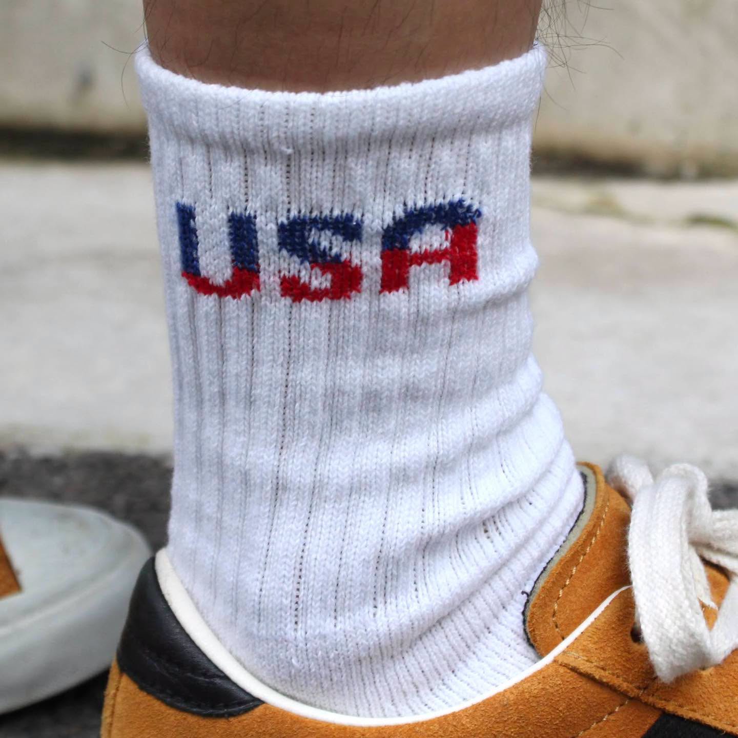 THE RAILROAD SOCKS - PATRIOTIC USA CREW SOCKS