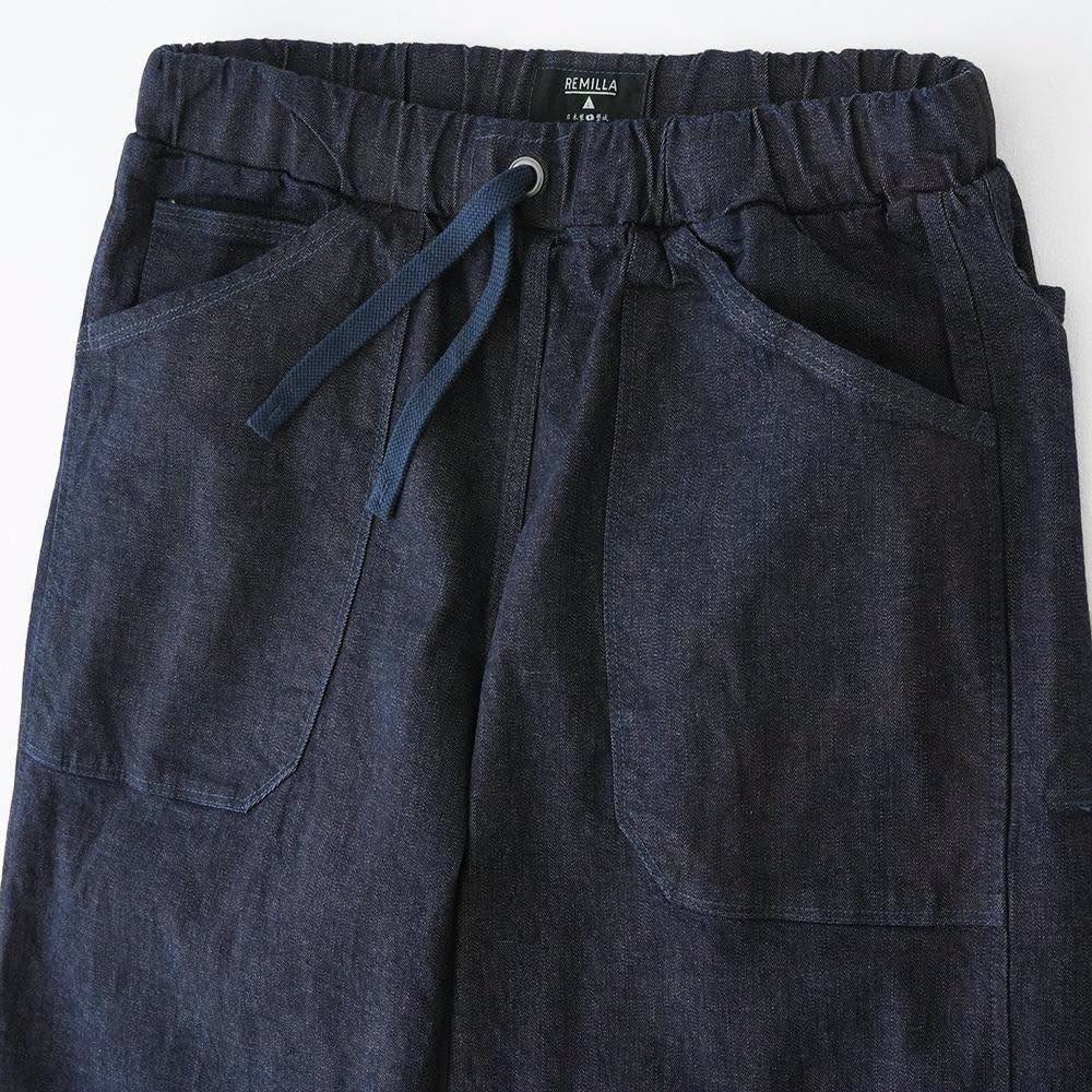 REMILLA -  DENIM EASY PANTS