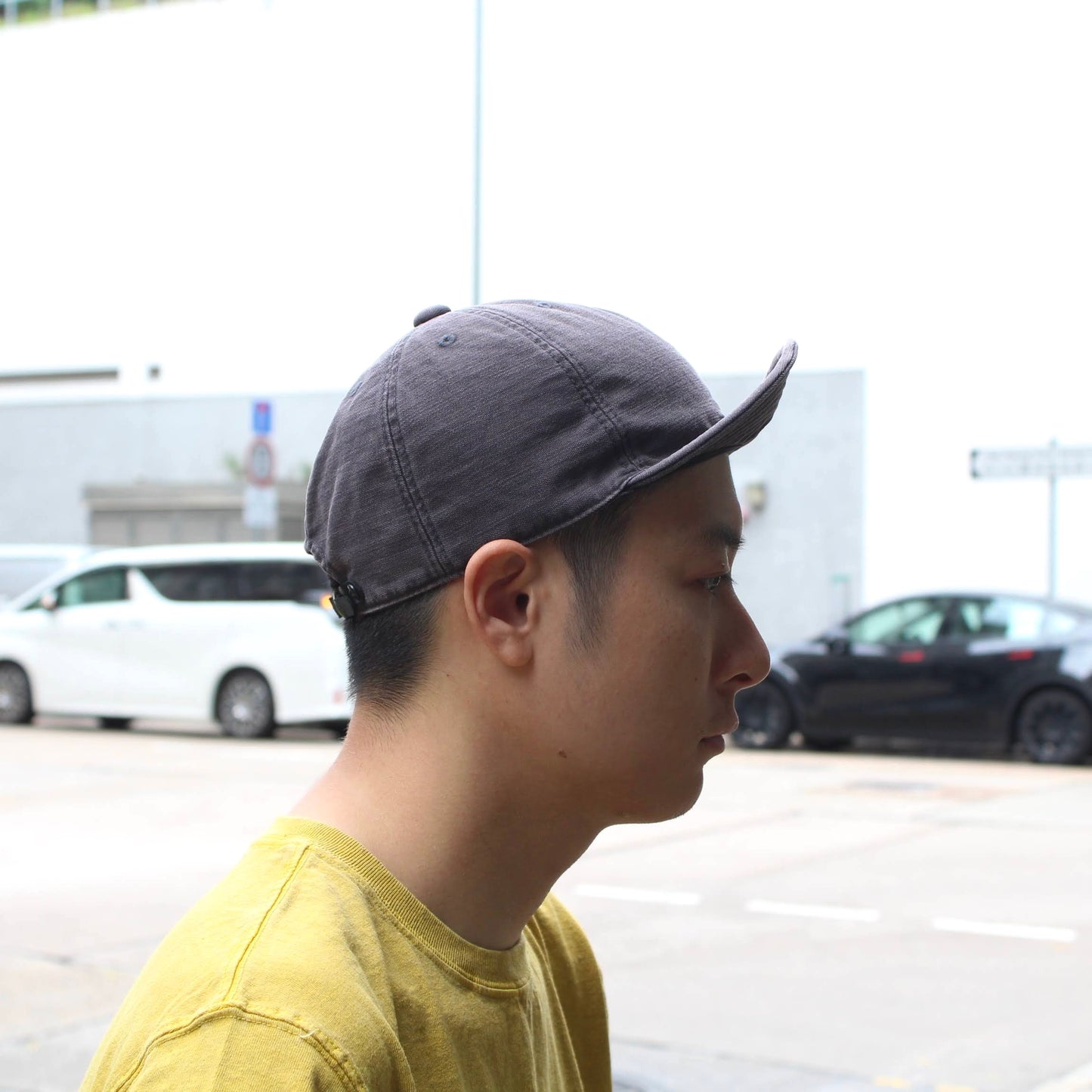 HIGHER -
MILITARY SLUB BACK SATIN CAP