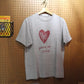 ORDINARY FITS -CREW NECK S/S TEE (HEART)